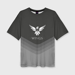 Женская футболка оверсайз Wings Uniform