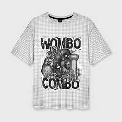 Женская футболка оверсайз Combo Wombo