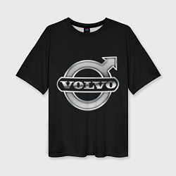 Футболка оверсайз женская Volvo Concern - logo, цвет: 3D-принт