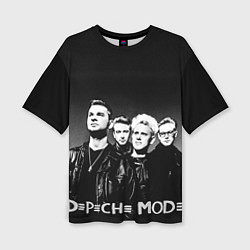 Футболка оверсайз женская Depeche Mode: mono, цвет: 3D-принт