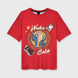 Женская футболка оверсайз Fallout: Nuka Cola
