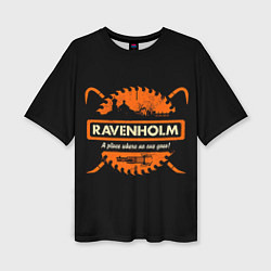 Женская футболка оверсайз Ravenholm
