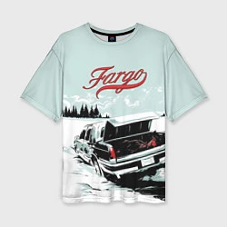 Футболка оверсайз женская Fargo Car, цвет: 3D-принт