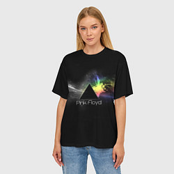 Футболка оверсайз женская Pink Floyd Logo, цвет: 3D-принт — фото 2