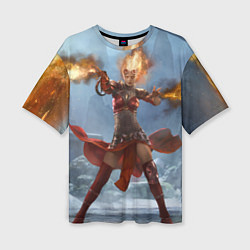 Женская футболка оверсайз Magic: The Gathering