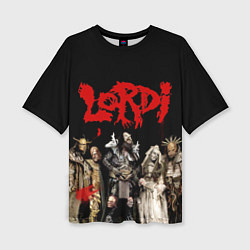 Женская футболка оверсайз LORDI