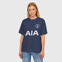 Футболка оверсайз женская Tottenham FC: Kein Away 17/18, цвет: 3D-принт — фото 2