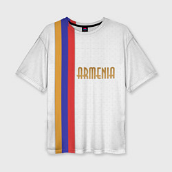 Футболка оверсайз женская Armenia Line, цвет: 3D-принт