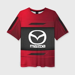 Женская футболка оверсайз Mazda Sport