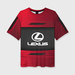 Женская футболка оверсайз Lexus Sport