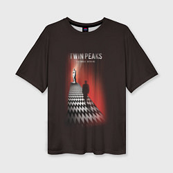 Женская футболка оверсайз Twin Peaks: Firewalk with me