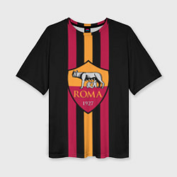 Футболка оверсайз женская FC Roma 1927, цвет: 3D-принт