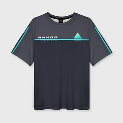 Женская футболка оверсайз Detroit: AX400