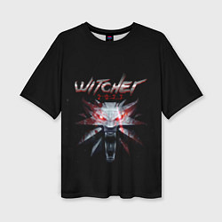 Женская футболка оверсайз Witcher 2077