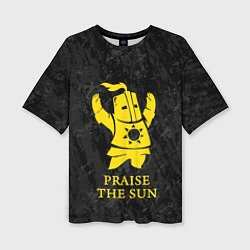 Женская футболка оверсайз Praise The Sun