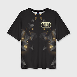 Женская футболка оверсайз PUBG: Night Fireflies