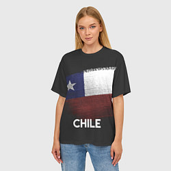 Футболка оверсайз женская Chile Style, цвет: 3D-принт — фото 2