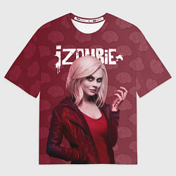 Футболка оверсайз женская I-ZOMBIE, цвет: 3D-принт
