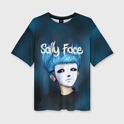 Женская футболка оверсайз Sally Face