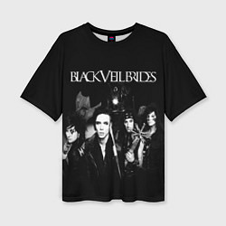 Футболка оверсайз женская Black Veil Brides, цвет: 3D-принт