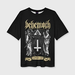 Женская футболка оверсайз Behemoth: Satanist