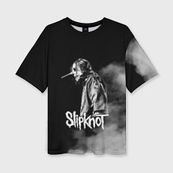 Футболка оверсайз женская Slipknot: Shadow Smoke, цвет: 3D-принт