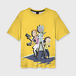 Футболка оверсайз женская Rick and Morty: Summer, цвет: 3D-принт
