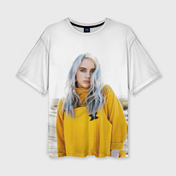 Футболка оверсайз женская BILLIE EILISH, цвет: 3D-принт