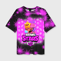 Женская футболка оверсайз BRAWL STARS:SANDY