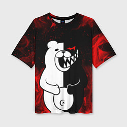 Женская футболка оверсайз MONOKUMA