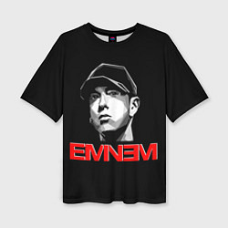 Женская футболка оверсайз Eminem