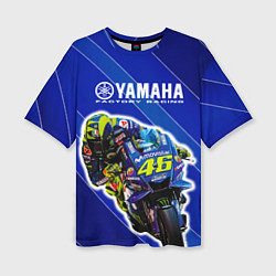 Женская футболка оверсайз Valentino Rossi