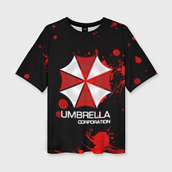 Футболка оверсайз женская UMBRELLA CORP, цвет: 3D-принт