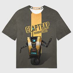 Женская футболка оверсайз Claptrap