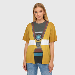 Футболка оверсайз женская CL4P-TP, цвет: 3D-принт — фото 2