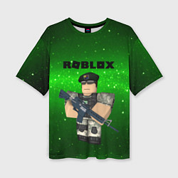 Женская футболка оверсайз Roblox