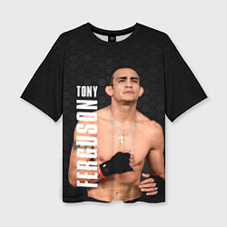 Женская футболка оверсайз EL CUCUY Tony Ferguson