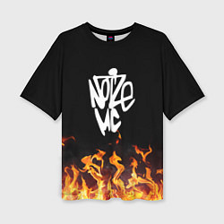 Женская футболка оверсайз Noize MC