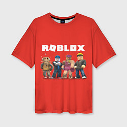 Женская футболка оверсайз ROBLOX