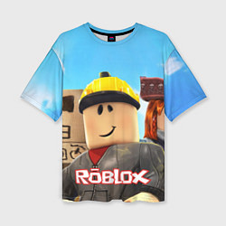 Футболка оверсайз женская ROBLOX, цвет: 3D-принт