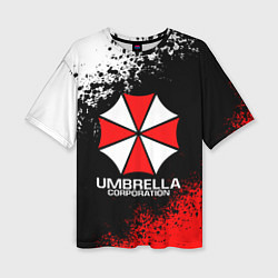 Футболка оверсайз женская RESIDENT EVIL UMBRELLA, цвет: 3D-принт