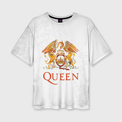 Женская футболка оверсайз Queen