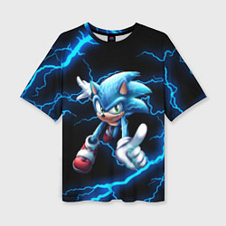 Женская футболка оверсайз SONIC