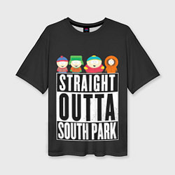 Женская футболка оверсайз South Park