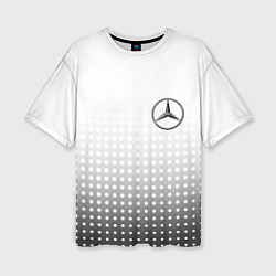 Футболка оверсайз женская Mercedes-Benz, цвет: 3D-принт