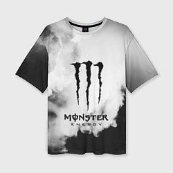 Футболка оверсайз женская MONSTER ENERGY, цвет: 3D-принт