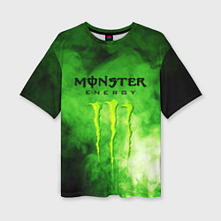 Женская футболка оверсайз MONSTER ENERGY