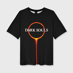 Футболка оверсайз женская Dark Souls, цвет: 3D-принт