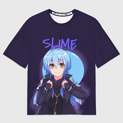 Женская футболка оверсайз Slime