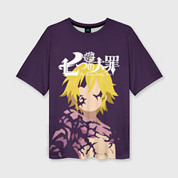 Женская футболка оверсайз Nanatsu no Taizai